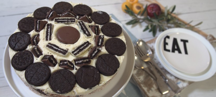 עוגת מרשמלו עם אוראו